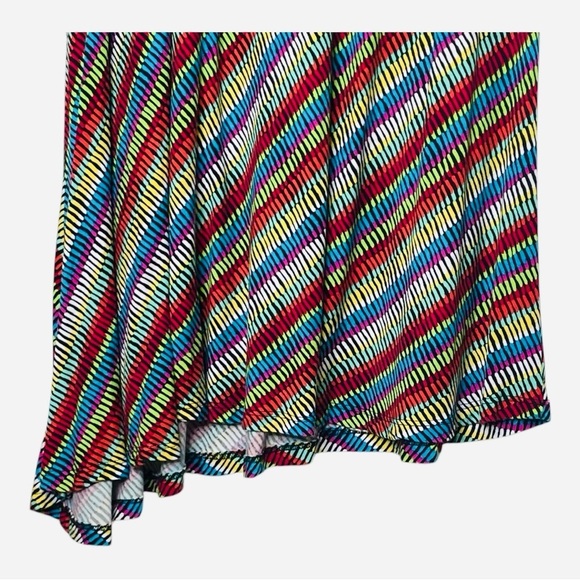 KAKTUS DIAGONAL MULTICOLOR MAXI SKIRT SIZE L - Picture 8 of 10